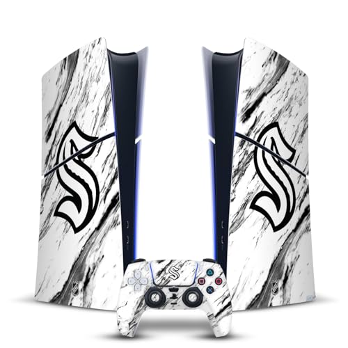 Vinyle Autocollant Seattle Kraken PS5 Slim Slim Digital Manette