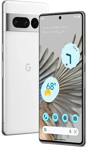 Image of Google Pixel 7 Pro 5G (Snow, 12GB RAM, 128GB Storage)