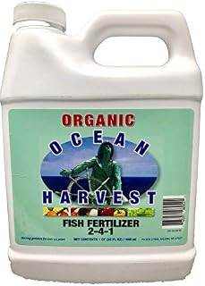 Fish Fertilizer from Ocean Harvest | Organic Plant Food Made from Fish Hydrolysate