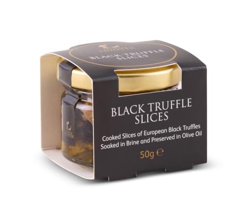 TruffleHunter, Black Truffle Carpaccio Slices in Olive Oil - 1.74 Oz