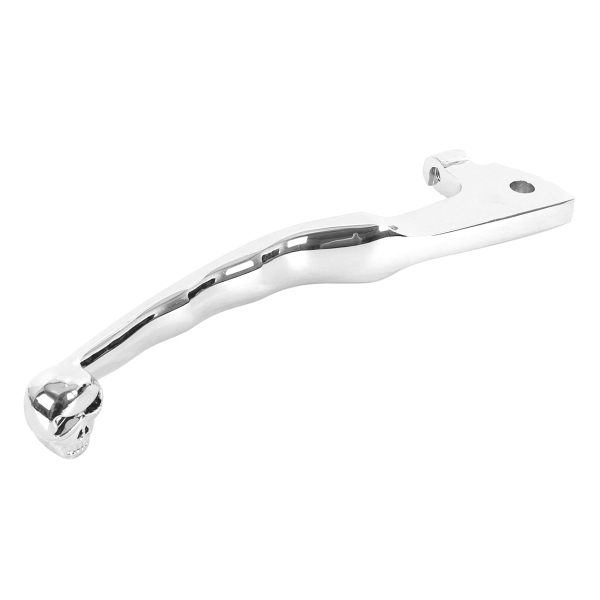 Coppia di leve freno frizione in alluminio a forma di teschio compatibili con Yamaha Virago 250 535 700 750 1000 1100 V-Star