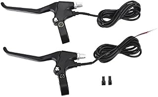 Yinhing Brake Lever Set,1 Pair Durable 2 Wires Left & Right E-Bike Bicycle