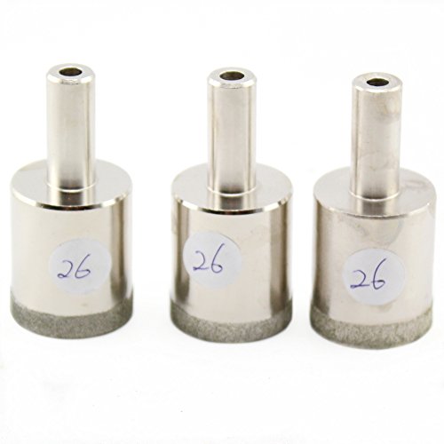 Broca de diamante 26 mm para joyería paquete de 3 miniatura 1