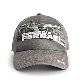 Scudetto Ferrari sul retro PUMA Scuderia Ferrari F1 Cappellino Since 1929 - Nero - Taglia Unica