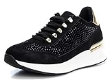  XTI 49506, Zapatillas Mujer, Negro (Negro Negro), 37 EU