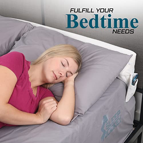 Pillow Wedge For Headboard Gap With Ultra Soft Bamboo Cover - Queen Sized Headboard Pillow - Headboard Wedge Pillow, Bed Gap Filler For Headboard, Mattress Gap Filler For Peaceful Sleep #TOP4