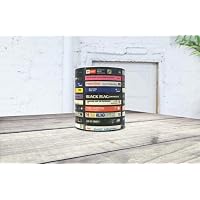 La Huella Taza personalizada vintage con cassettes ochenteros de
