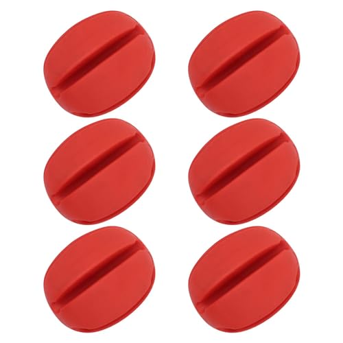 MERIGLARE 6 pçs vara de pesca bolas fixas, clipes pólo de pesca titular do laço da vara de pesca tir