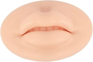 PLAFOPE Eyebrow Tattoo Practice Leather Elastic Softer Exercise Lip Professional False Skin Lip Tattoo Accessories Elastic Softer False Skin Silicone Fake Lip