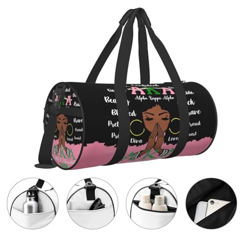 Sorority Gifts For Woman Duffel Bags Lightweight Overnight Bags Sports Tote Bag For Travel Weekender Workout Gym Equipment Bag Organizer4