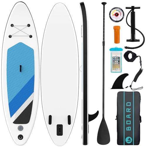 Immagine prodotto: Sup Gonfiabile Zenmos, Stand Up Paddle Board Gonfiabile con Accessori Completi | Tavola da Sup Multifunzione | Alta Stabilità e Portabilità | Ideale per Principianti e Esperti | Fino a 140kg, Bianco