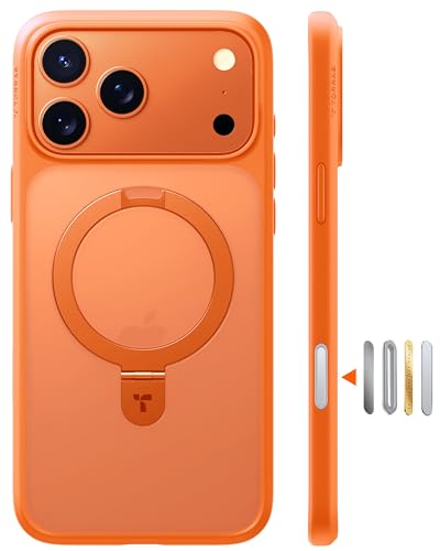 TORRAS iPhone 17 Pro p P[Xy11N̐iƊvVEƊȆϏՌX^hzMagsafeΉ J{^ 3{ČRKiMIL ϏՌ }[dΉ ΂݂Ȃ wh~ ~ 6.3C`uOstand Q1 Guardian