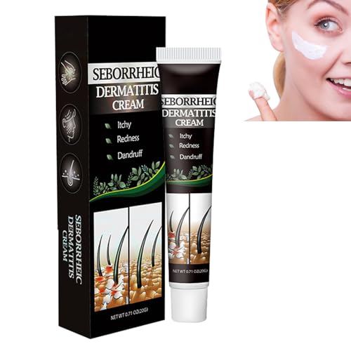 Seborrheic Dermatitis,Psoriasis Scalp Cream,Seborrheic Dermatitis Cream,Folliculitis Psoriasis Scalp Treatment Cream,Effective Relief Dry Scalp,Psoriasis Fast Acting and Soothing Cream