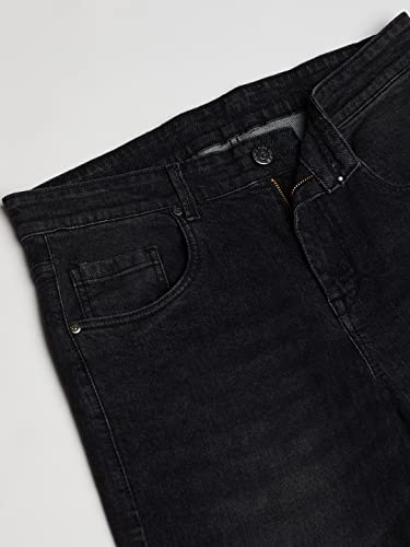 Image of HIGH STAR Men's Mid Rise Straight Stretchable Jeans