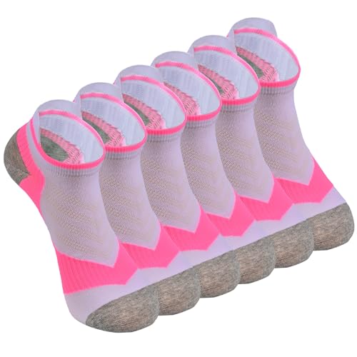 Women's Anti Stink Seamless Breathable Low Cut Compression Sports Running and Cycling Socks