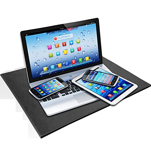 ZKFDP Almohadilla de protección contra radiación EMF, Almohadilla para computadora portátil con Bloqueo de radiación y EMF, protección contra radiación para portátiles móviles,16in*12in Cover