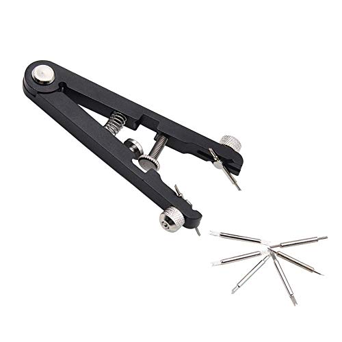 HDHUIXS Gründlichkeit Uhrenarmband Zange Standard Frühlings-Stab-Remover-Uhrenarmbänder Repair Entfernen Werkzeug beobachten Tool Professional Heavy Duty-Zangen-Set Unbeständigkeit Cover