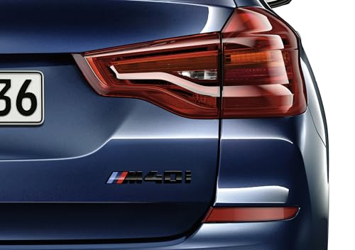 BMW Black Painted Lettering M40i