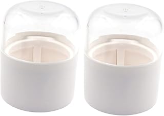 2 unids Soporte de huevo de belleza Contenedo...