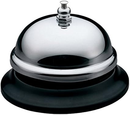 Amazon Keepjoy 卓上 ベル 呼び鈴 チャイム コール ベル 飲食店 ホテル 受付 カウンター 等に 最適 85 55mm 受付カウンター 文房具 オフィス用品