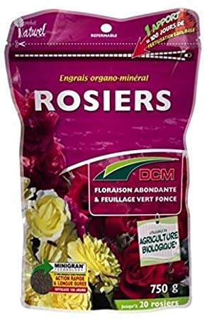 Engrais organique pour Rosiers / 750GR