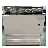 SH Scientific -75℃ Industrial Cold Trap Bath, 100L Cooling Bath and 21L Trap Capacity, 6 x 3.5L Glass Trap, Collecting Volatile Organic Compound and Solvent During Vacuum Drying, Non-Stop Operation