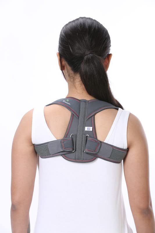Danetta CLAVICLE BRACE for fracture (XL) Posture Corrector Belt For Back & Shoulder, Back Support Belt. Back Straightener Brace For Spine & Body Posture Correction