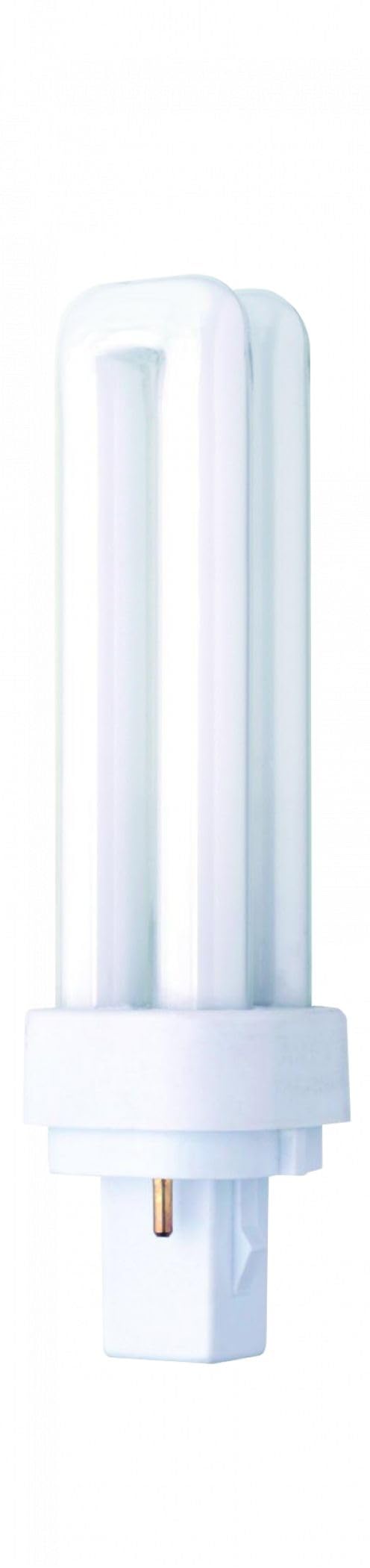 Kosnic White 2 Pin 13W Double Turn Pl Compact Fluorescent (G24d-1, 4000K)