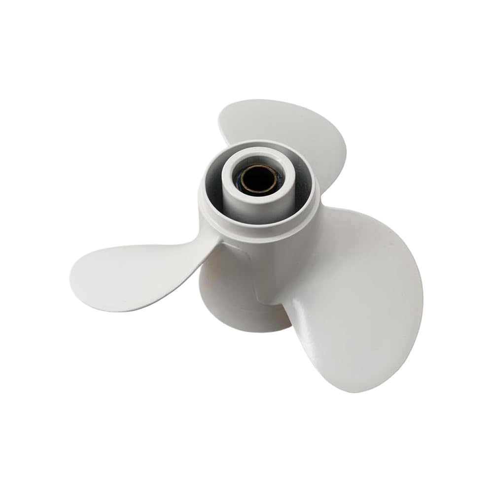 Hélice fueraborda para marino 9 7/8 X 13 Aluminio Blanco 3 10