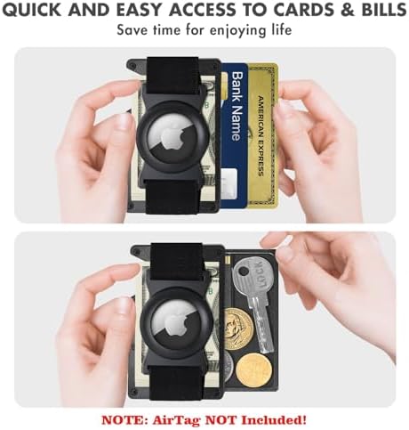 Penitue Reparaturset Für Geldbörsen-Bänder - Elastische Cash-Bänder Mit Schrauben & Schraubendreher