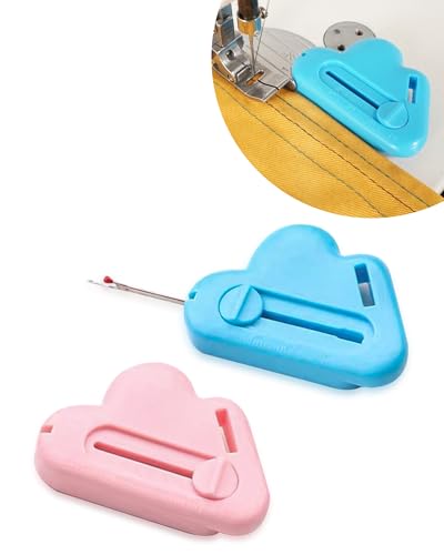 2Pcs Magnetic Seam Guide for Sewing Machine with Seam Ripper,