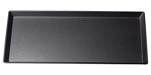セトモノホンポ (TA)スリムトレー ブラックパールNS 39cm(艶消ノンスリップ加工) [ 39 x 20 x 2cm 340g ] [ お盆 ] | 飲食店 料亭 旅館 ホテル 業務用