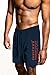 Produktbild normani Badeshort zweifarbig Schwimmhose für Männer - sportliche Herren Badehose aus Nylon Farbe Schwarz Größe XL