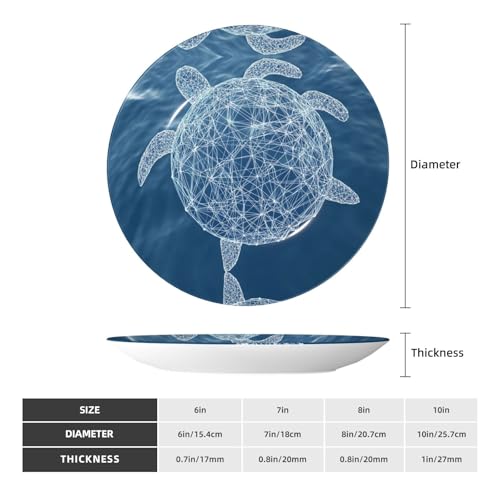 Platos decorativos de tortuga para solucionar espacios vacíos en escritorios 3