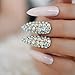 CoolNail 24 Extra Long Nail Pink Clear False Nails Tips Sharp end Stiletto Acrylic Artificial Fake Nail Decoration Tips Acrylic L5012