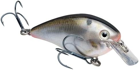 Strike King KVD 1.5 Hard Knock Fishing Lure, 3/8 oz, 3D Lifelike ...
