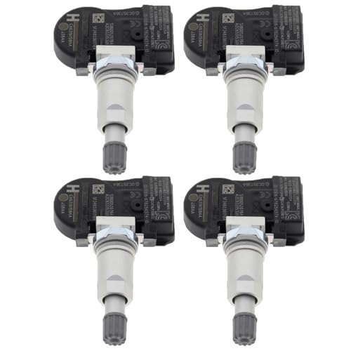 Capteur TPMS pneu dégonflé Jaguar F-Pace XF XJ I-PACE | Solution alerte pression 433MHZ 4 pièces