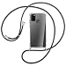 Produktbild mtb more energy® Handykette kompatibel mit Honor 9A (6.3'') - dunkelgrau - Smartphone Hülle zum Umhängen - Anti Shock Full TPU Case