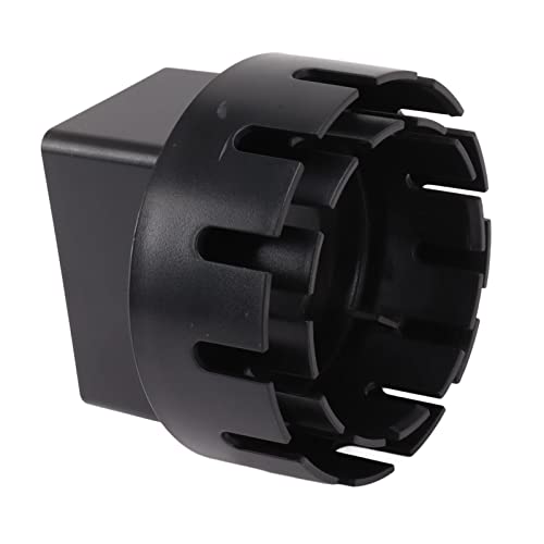 Black L-Shaped Downspout Adapter, 7.6 x 10.2 cm Rain Gutter to Sewer Drain Connector, Black L 3x4in - Image 2