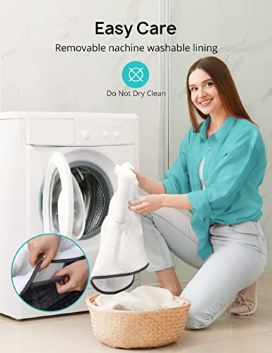 Evajoy Electric Heated Foot Warmer, Heating Pad For Foot With Fast Heating Technology, 4 Heat Settings, 90Min Auto-Off, Detachable Machine Washable Lining, For Home Office Indoors #TOP5