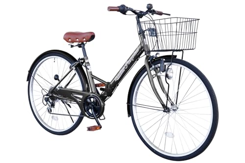 AIJYU CYCLE �܂肽���ݎ��]�� 26�C���` �V�e�B�T�C�N�� �}�}�`���� �V�}�m6�i�M�A �J�S �T�[�N���� �_�C�i�����C�g �t�� [passepied TS26B] (�K�����^���b�N)