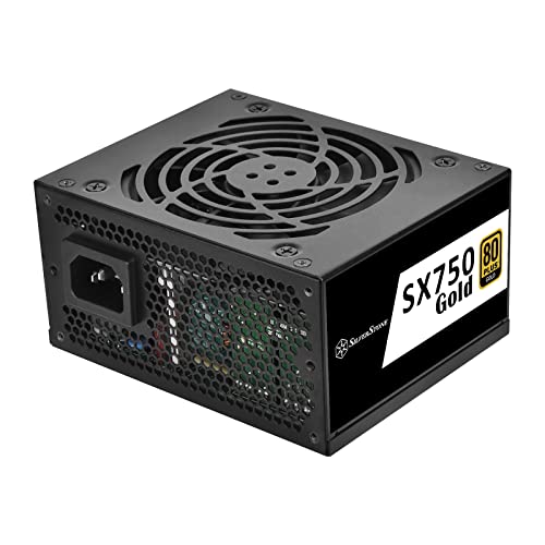 Image of Silverstone Technology SX750 Gold 80 Plus Gold 750W SFX Fully Modular Power Supply SX750-G