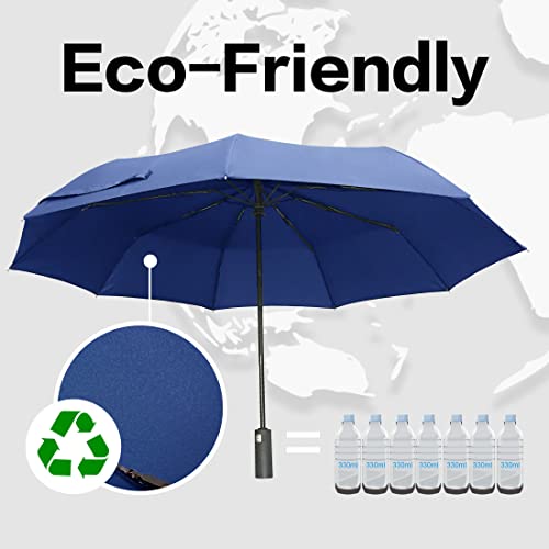 Lflfwy Windproof Umbrella - Compact Travel Umbrella With Anti-Rebound Design, Automatic Open And Close, Folding Umbrella For Men And Women #TOP1