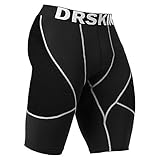DRSKIN Compression Cool Dry Sports Tights Sliding Shorts (Tackle BG01, L)