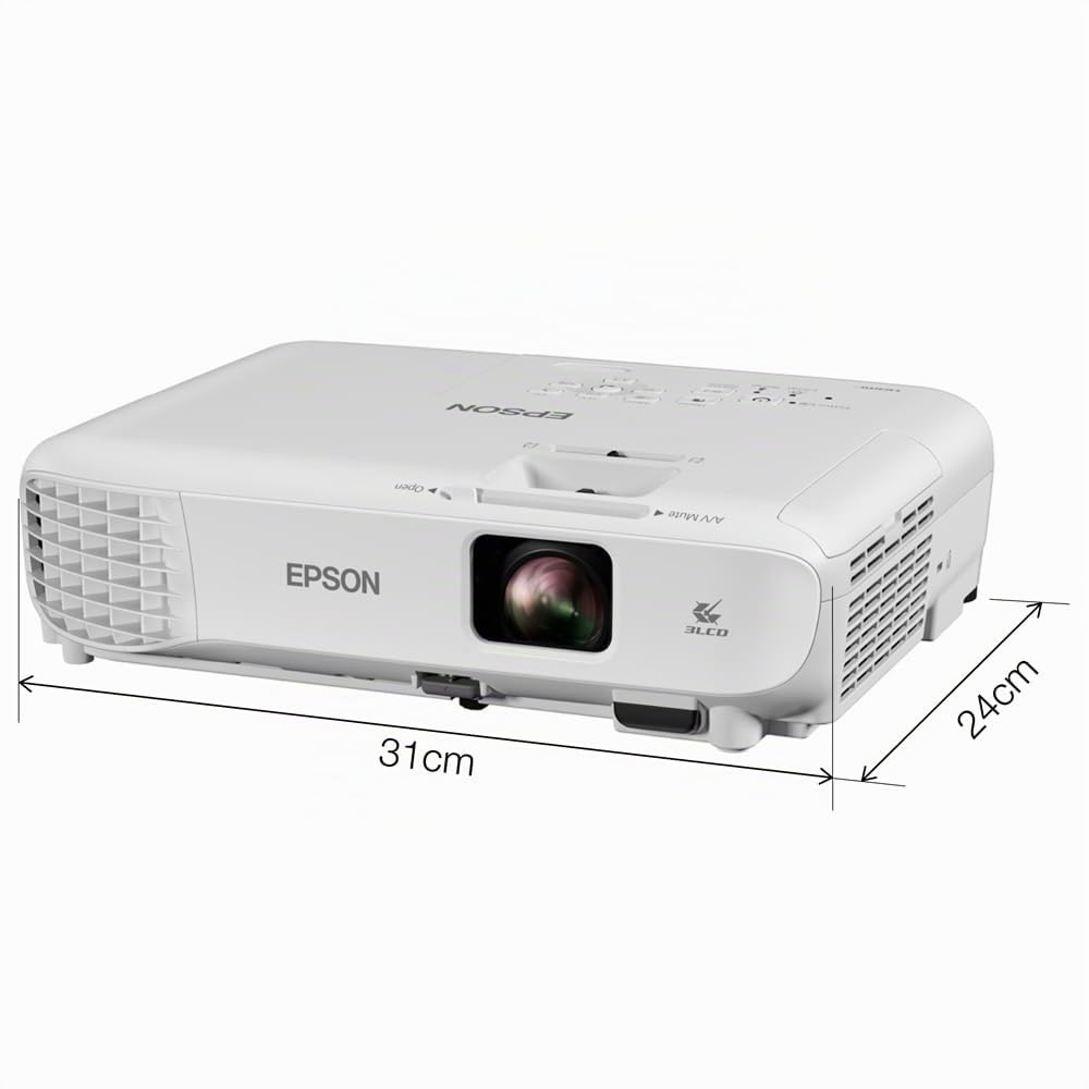 Projecteur Epson V11H973040 HDMI 3700 Lm Blanc