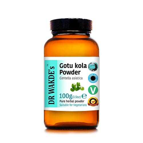 Dr. Wakde's Gotu Kola Pulver (Centella asiatica) 100g