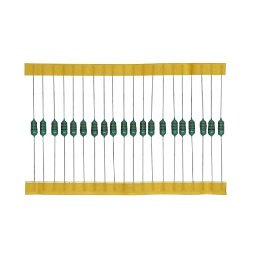 Image of HUABAN 20 Pieces 0410 332K 3 3mH 0.5W 1/2W 10% Fixed Inductors Axial Lead Type Taping 4-Band Color Ring