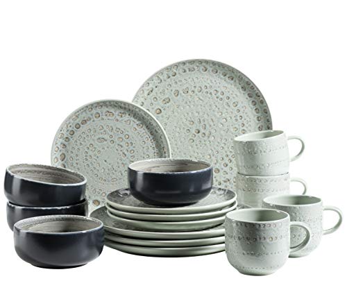MÄSER 931744 Serie Spicy Market Handbemaltes Geschirr Set für 4...