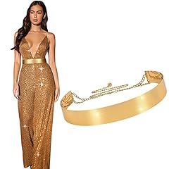 Gold/1.57''width-60cm Metal Plate+67cm Chain