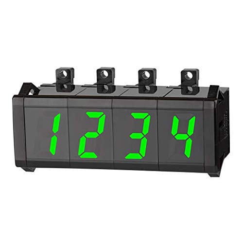D1SA-GN, Display, W11xH20mm LED, Green, 7-Segment, Serial & Parallel Input, 12-24 VDC